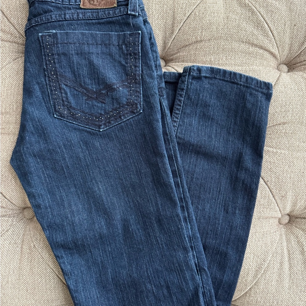 Dark Blue Denim Jeans
